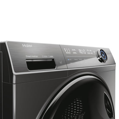 Haier I-Pro Series 7 HWD10BD14979SNUK, 10/6KG Washer Dryer, D Rated in Graphite
