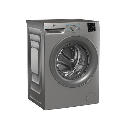 Beko BMN3WT3841S 8kg 1400 Spin Washing Machine Silver