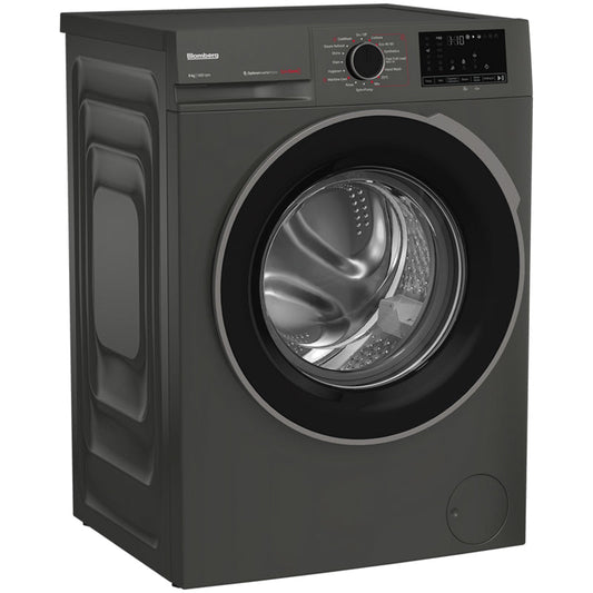 Blomberg LWA18461G 8kg 1400 Spin Washing Machine Graphite