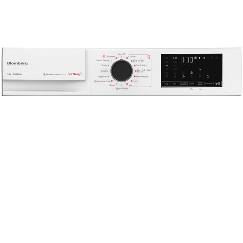 Blomberg LWA29461W 9kg 1400 Spin Washing Machine White