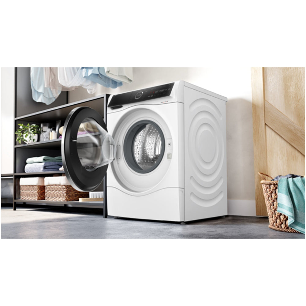 Bosch WNC25410GB Series 8 10.5+6kg Washer Dryer with 1400 Spin White - D Rated
