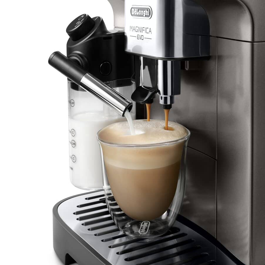 DeLonghi ECAM290.83.TB Magnifica Evo Bean to Cup Automatic Coffee Machine Titanium Black