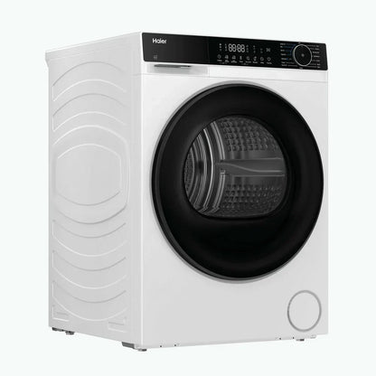 Haier HD80-D357U1 8kg Freestanding Heat Pump Tumble Dryer White - D Rated