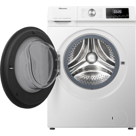 Hisense WFQA1014EVJM 3 Series 10 kg 1400 Spin Freestanding Front Load Washing Machine White