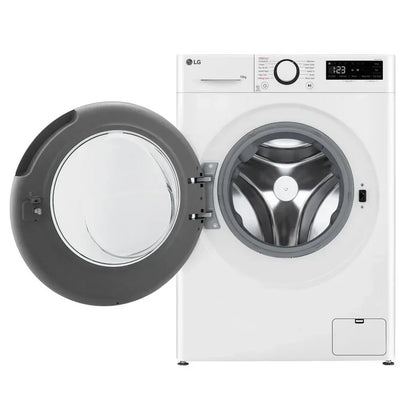 LG F4Y510WBLN1 Washing Machine Front Load 10 kg 1400 Spin White - Clearance