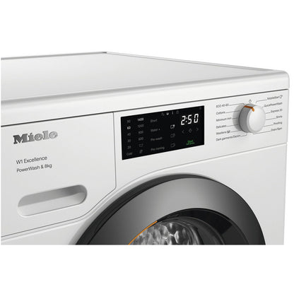 Miele WEB365 WCS PowerWash 8kg 1400 Spin Freestanding Washing Machine Lotus White