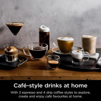 Ninja ES601UKBK Luxe Cafe Premier Espresso Coffee Machine - Black