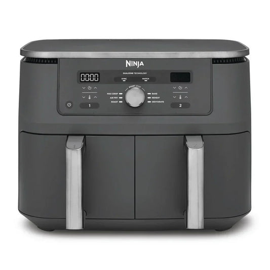 Ninja MAX 6 in 1 Dual Zone Air Fryer DZ400UK 9.5L - Gunmetal Grey