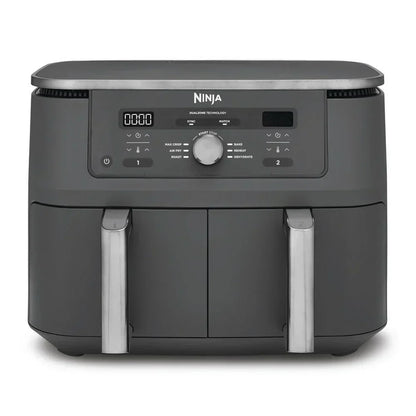 Ninja MAX 6 in 1 Dual Zone Air Fryer DZ400UK 9.5L Gunmetal Grey - Clearance