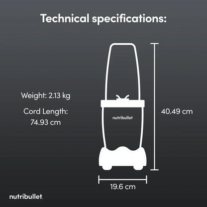Nutribullet 900 Series McLaren F1 Team Edition Portable Blender 2775 - Grey