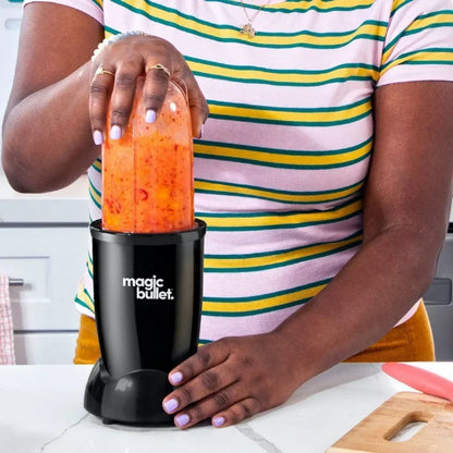 Nutribullet Magic Bullet Starter Kit All in one Food Processor and Blender 02227 Black