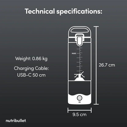 Nutribullet McLaren F1 Team Edition Portable Blender 2778 – Papaya