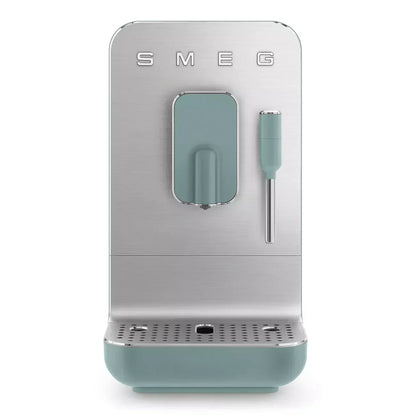 Smeg BCC12EGMUK Retro Bean to Cup Espresso Coffee Machine Emerald